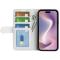  iPhone 16 Fodral Läder Crazy Horse Vit