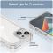  iPhone 15 Skal Akryl/TPU Transparent