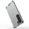  Samsung Galaxy S23 Skal Shockproof Honeycomb Textur Grå