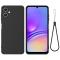  Samsung Galaxy A07 Skal Liquid Silikon Svart