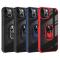  iPhone 14 Pro Skal Hybrid Armor Shockproof Ring Röd