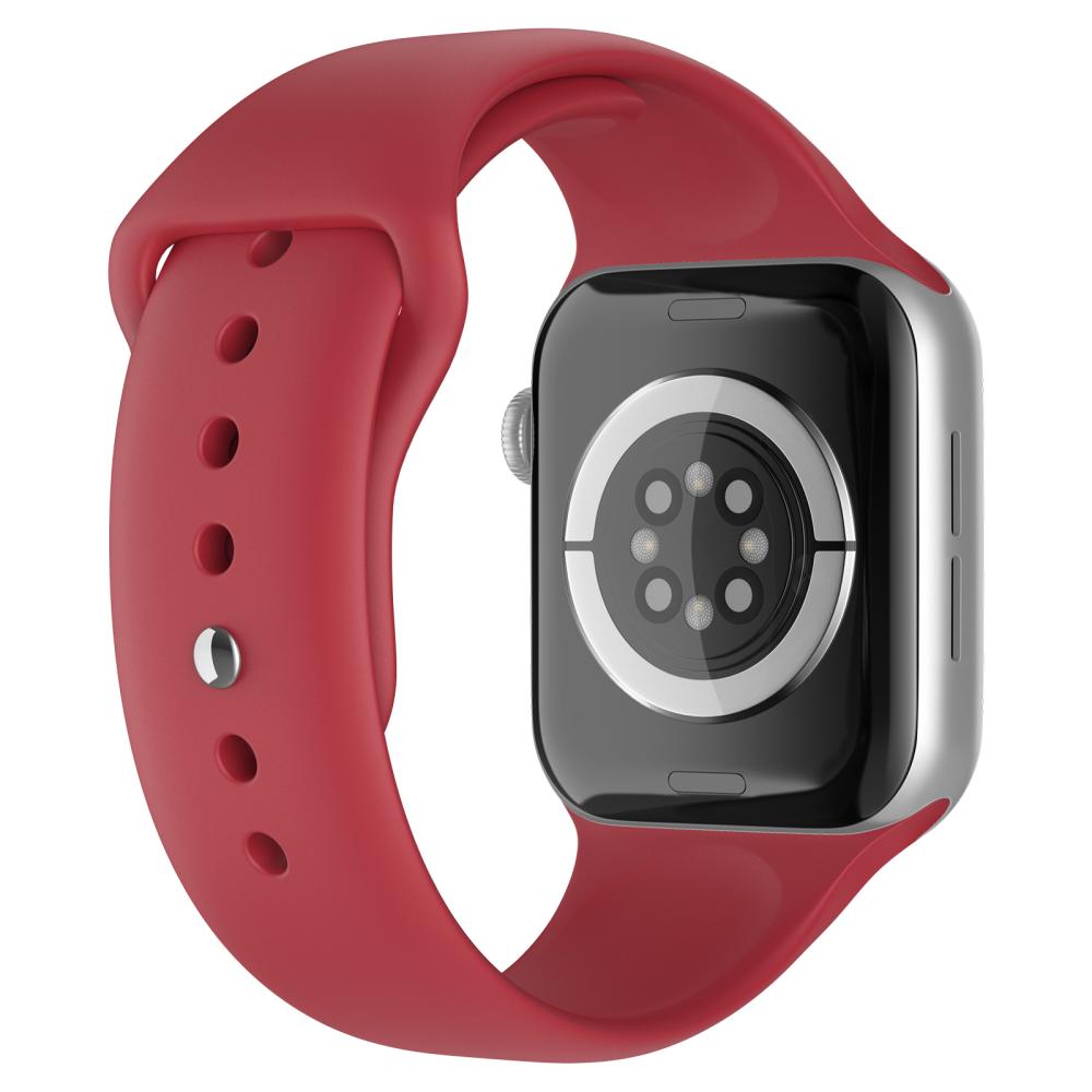 ColorPop Apple Watch 38/40/41/42 mm Silikon Armband (M/L) Crimson