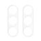  2-Pack Linsskydd Samsung Galaxy S25 I Härdat Glas