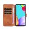 DG.MING Samsung Galaxy A52 / A52s - DG.MING Retro Läder Fodral - Brun