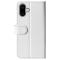  iPhone 16 Fodral Läder Crazy Horse Vit