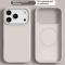  iPhone 17 Pro Max Skal MagSafe Liquid Silikon Beige