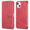 AZNS AZNS iPhone 14 Plus Fodral Solid Textur Röd/Rosa