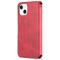 AZNS AZNS iPhone 14 Plus Fodral Solid Textur Röd/Rosa