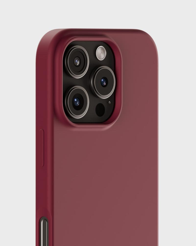 holdit holdit iPhone 16 Pro Max Mobilskal Silikon Red Velvet