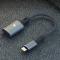  Lightning till USB-A Kabeladapter Svart