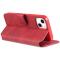 AZNS AZNS iPhone 14 Plus Fodral Solid Textur Röd/Rosa