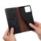  iPhone 14 Plus Fodral Flip Crazy Horse Svart