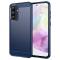  Samsung Galaxy A56 5G / A36 5G Skal Borstad Stål Blå