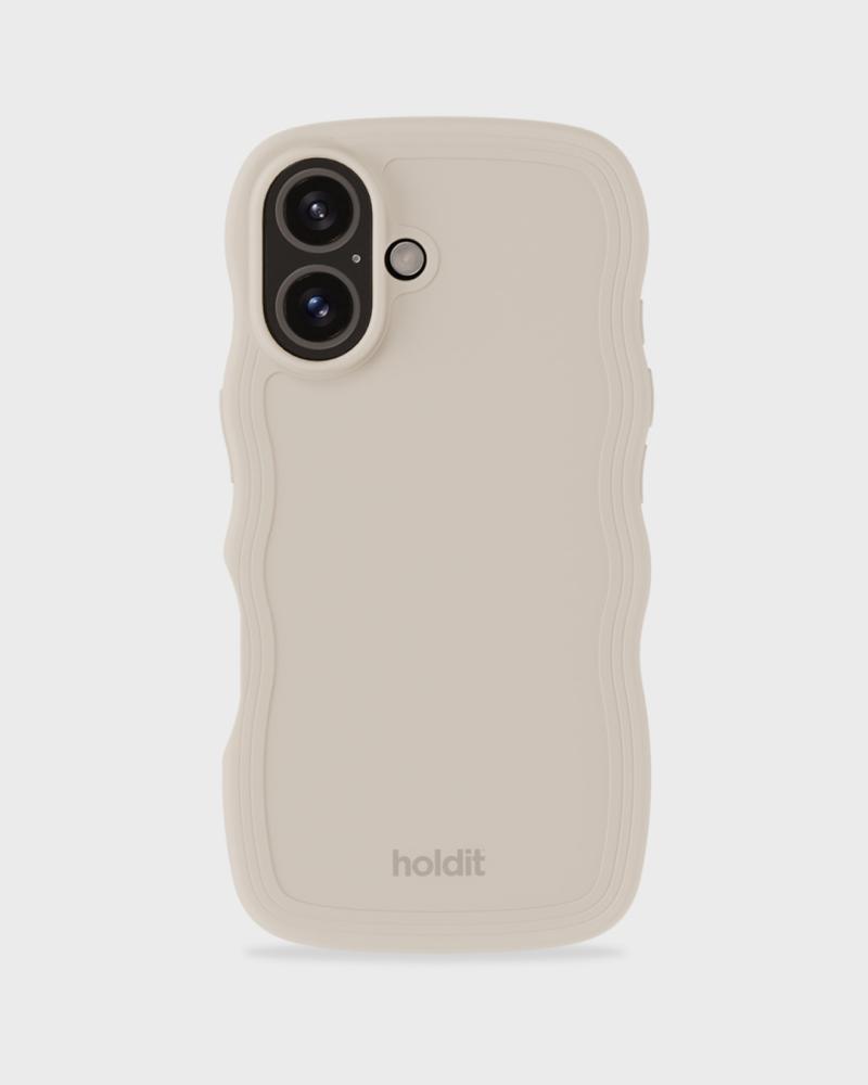 holdit holdit iPhone 16 Skal Wavy Light Beige