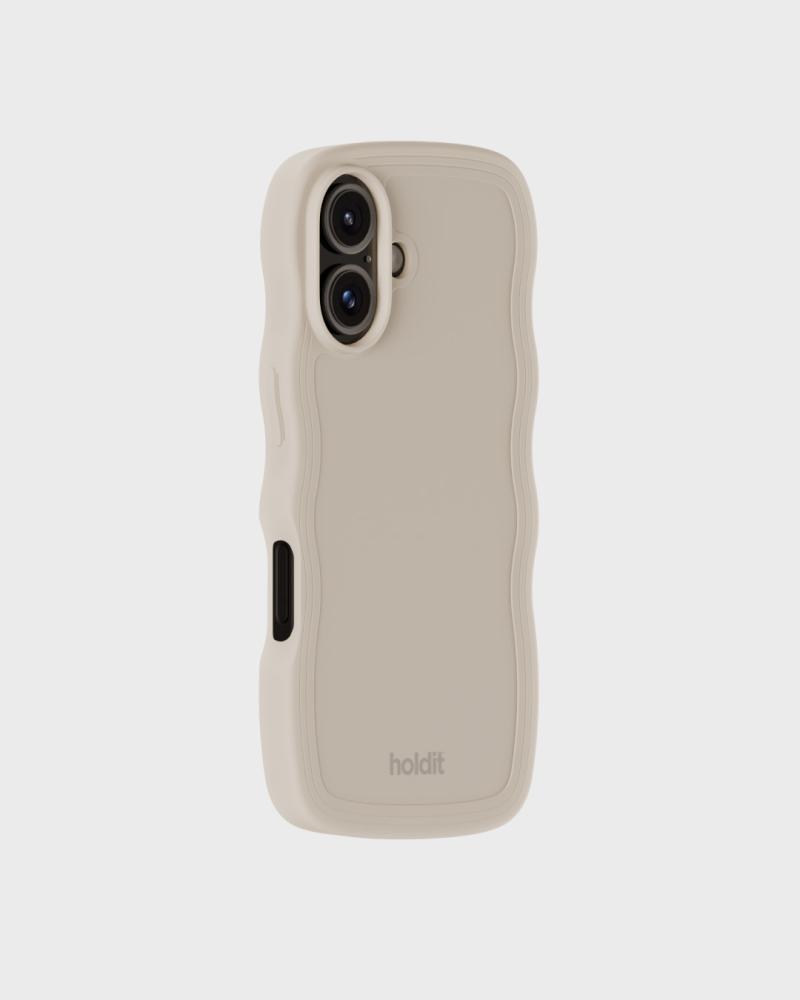 holdit holdit iPhone 16 Skal Wavy Light Beige