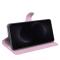  Samsung Galaxy S26 Ultra Fodral Litchi Läder Ljus Rosa