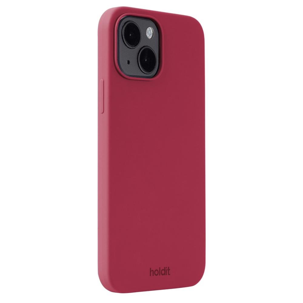 holdit holdit iPhone 14/13 Mobilskal Silikon Red Velvet