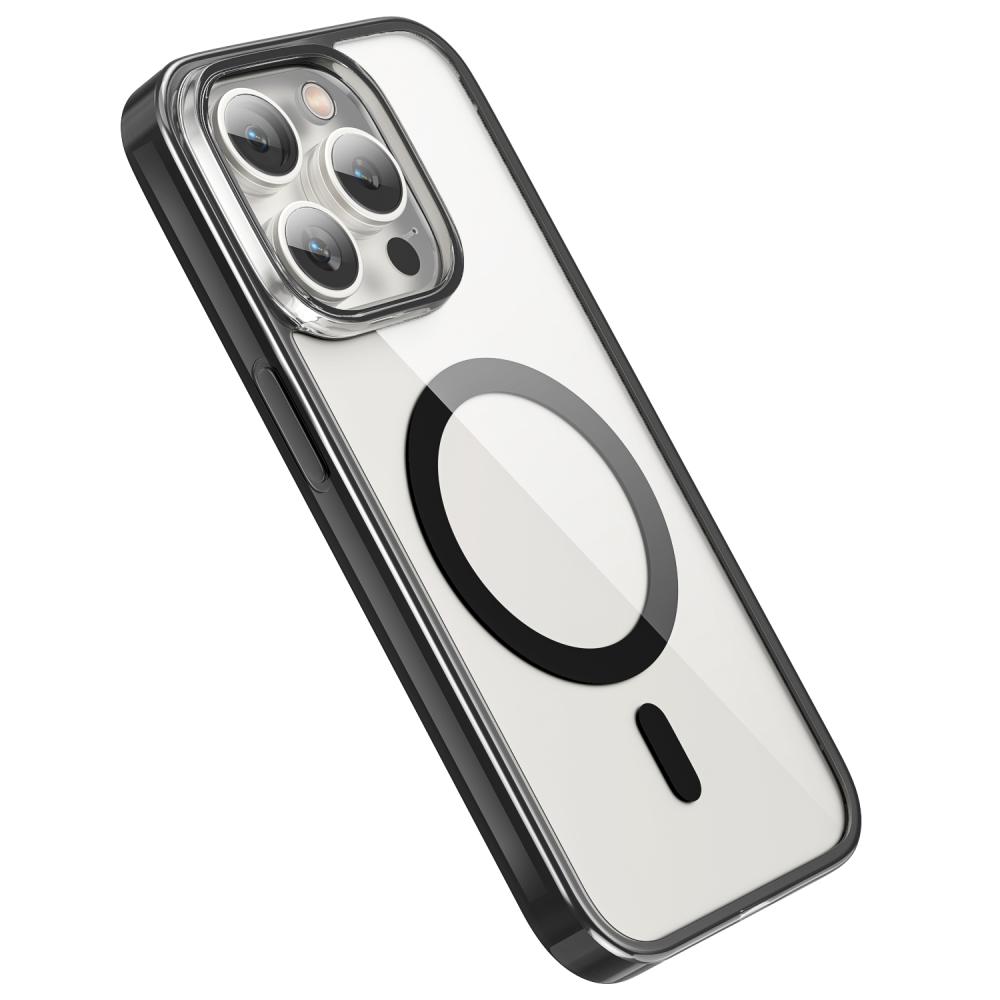 ColorPop ColorPop iPhone 15 Pro Max Skal CH MagSafe Transparent/Svart