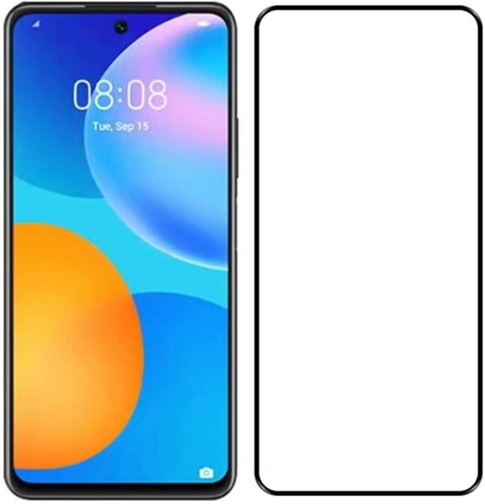  Huawei P Smart 2021 - 2-Pack Heltäckande Skärmskydd i Härdat Glas