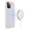  iPhone 13 Pro Max - MagSafe Liquid Silikon Skal - Vit