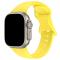ColorPop Silikon Armband Butterfly Apple Watch 42/44/45/46/49 mm (S/M) Gul