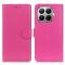  Xiaomi 17T Pro Fodral Litchi Läder Rosa