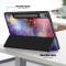  Lenovo Tab P12 Fodral Tri-Fold Läder Cosmic Space