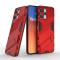  Xiaomi Redmi 12 5G/4G Skal Kickstand Hybrid Armor Röd
