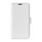  Google Pixel 11/10 Fodral Crazy Horse Läder Vit