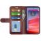  Motorola Edge 50 Pro 5G Crazy Horse Fodral Brun