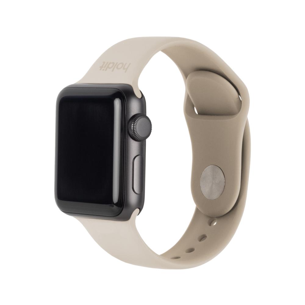 holdit holdit Armband Silikon Apple Watch 38/40/41/42 mm Light Beige