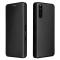  Sony Xperia 10 III - Kolfiber Textur Fodral - Svart