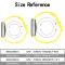 ColorPop Silikon Armband Butterfly Apple Watch 42/44/45/46/49 mm (S/M) Gul