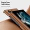 DUX DUCIS DUX DUCIS Galaxy S23 Ultra Skal Grit Läderbelagt Brun