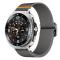  Galaxy Watch 8 46/44/40 mm Armband Justerbart Nylon Grå