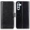  Samsung Galaxy A36 5G/A56 5G Fodral Crazy Horse Läder Svart