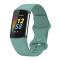  Fitbit Charge 6 / 5 Armband TPU (S) Grön