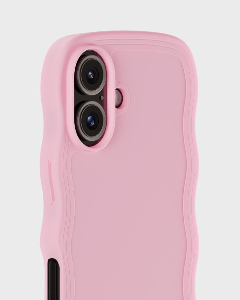 holdit holdit iPhone 16 Plus Skal Wavy Pink