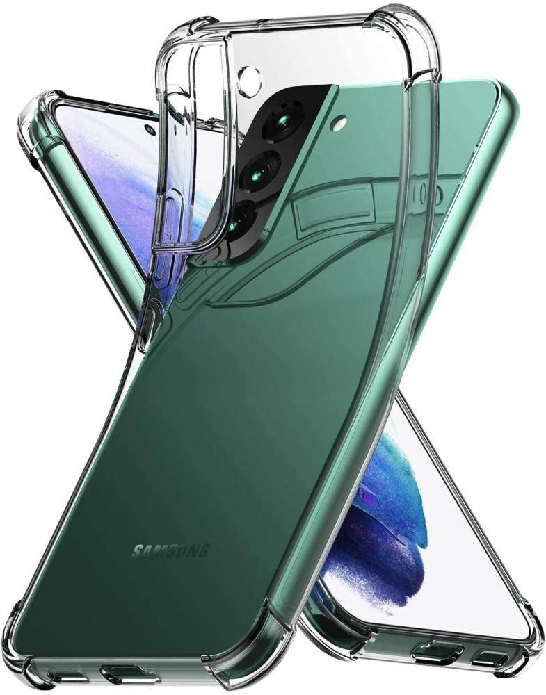  Transparent skal Samsung Galaxy S22+ Förstärkta hörn