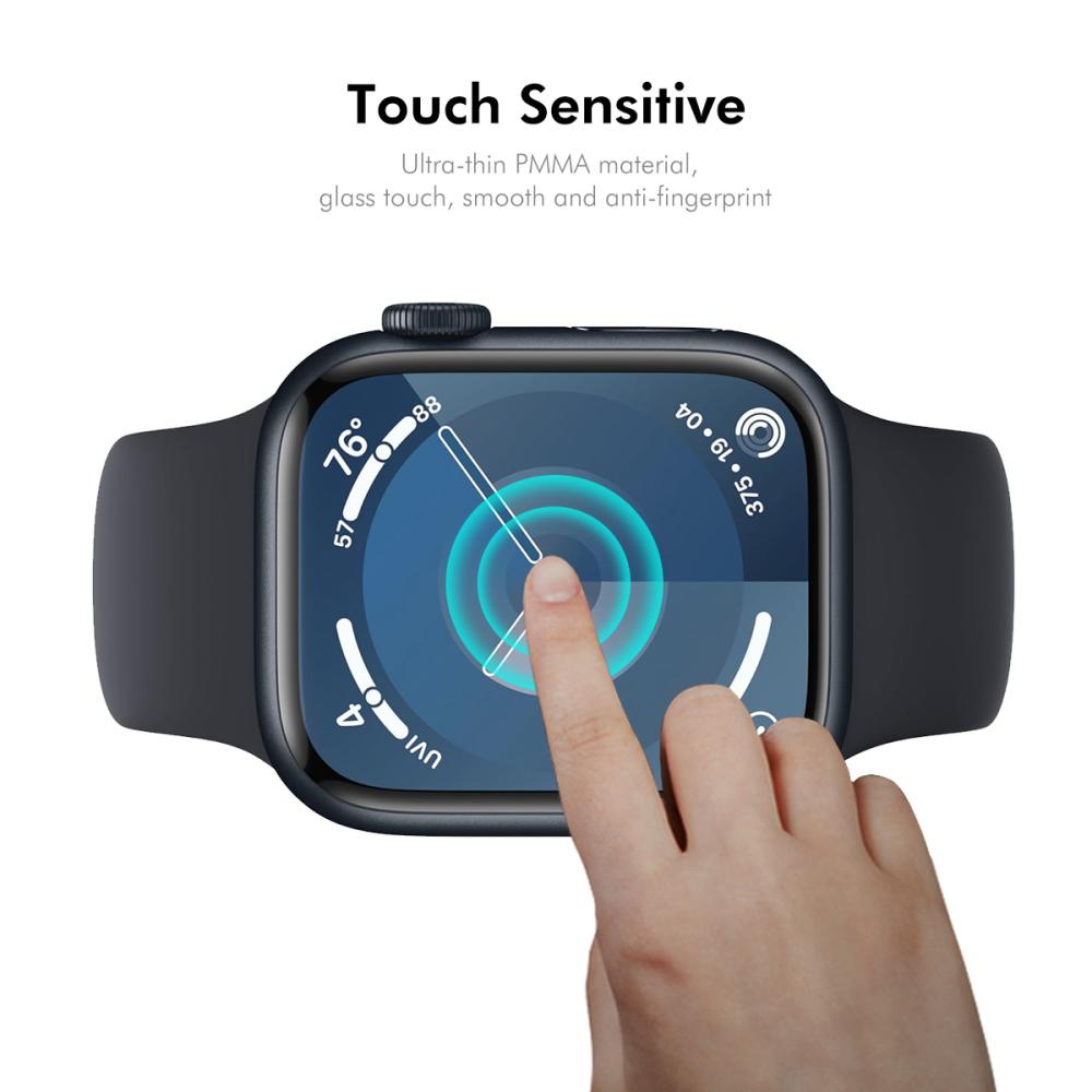ENKAY ENKAY Apple Watch 10 46 mm Skärmskydd 2-PACK Heltäckande