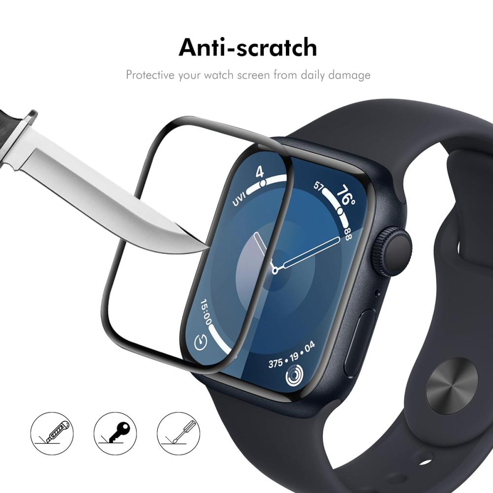 ENKAY ENKAY Apple Watch 10 46 mm Skärmskydd 2-PACK Heltäckande