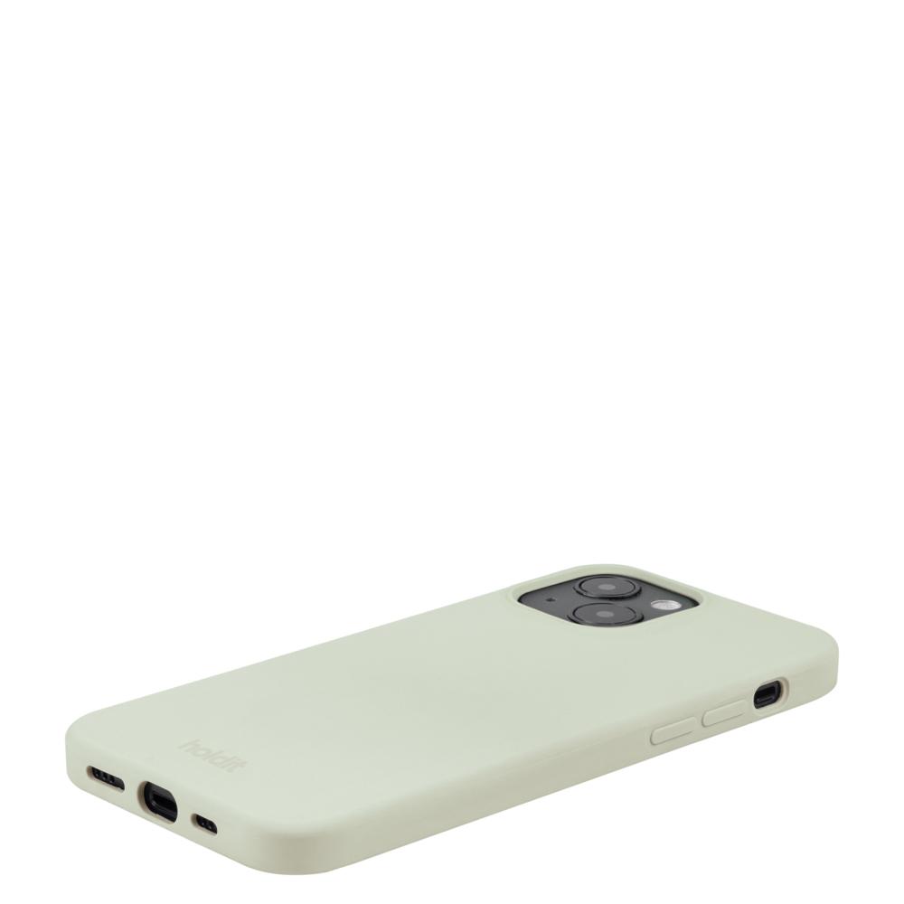 holdit holdit iPhone 14/13 Mobilskal Silikon White Moss