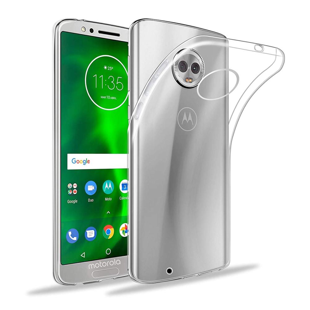  Motorola Moto G6 Plus - Transparent TPU Skal