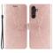  Samsung Galaxy A15 5G Fodral Fjäril Tryck Roséguld