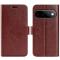  Google Pixel 11/10 Fodral Crazy Horse Läder Brun