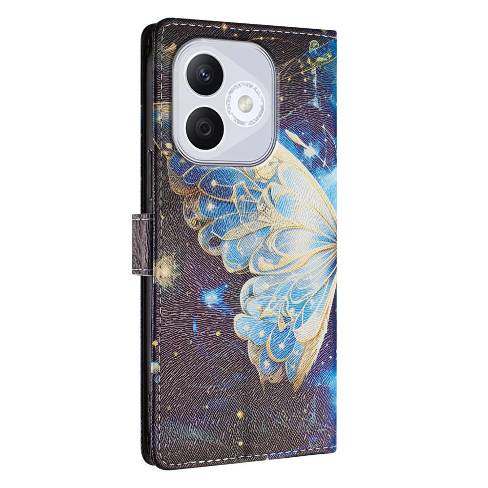  Honor 400 Lite Fodral Med Tryck Stor Fjäril