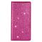  iPhone 15 Plus Fodral Flip Glitter Rosa