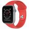 ColorPop Apple Watch 38/40/41/42 mm Silikon Armband (M/L) Röd