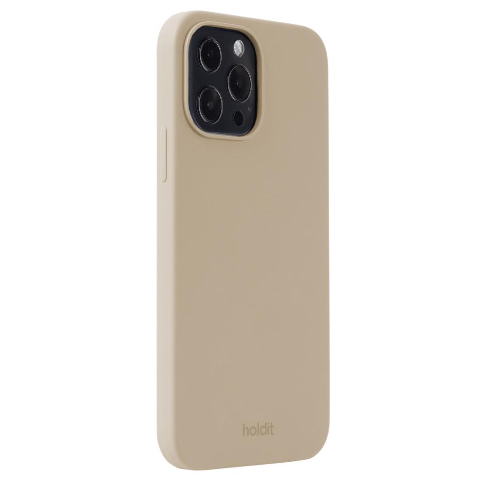 holdit holdit iPhone 13 Pro Max Mobilskal Silikon Latte Beige