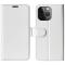  iPhone 15 Pro Max Fodral Läder Vit